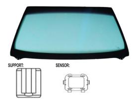 Jumasa V3304098 - PARABRISAS VERDE CONTROL SOLAR SERI