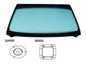 Jumasa V3300341 - PARABRISAS VERDE CONTROL SOLAR SERI