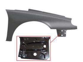 Jumasa 08324079 - ALETA DELANTERA DERECHA RENAULT LAG