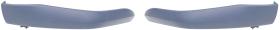 Phira C2-03703 - JUEGO MOLDURAS PARAGOLPES DELANTERO INFERIOR VTR  CITROEN C2