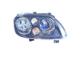 Jumasa 38025570 - FARO DERECHO ELECTRICO BASE NEGRA H7+H7 VOLKSWAGEN CADDY III