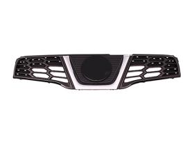 Jumasa 21032637 - REJILLA FRENTE NEGRA CON MOLDURA CROMADA NISSAN QASHQAI / QA