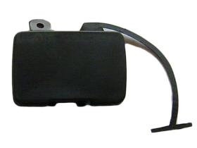 Jumasa 28036035 - TAPA GANCHO PARACHOQUES DELANTERO NEGRA VOLVO S60 I (07/2000