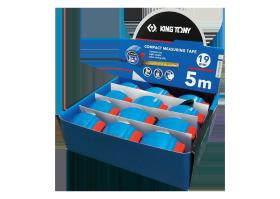 KING TONY 7909505MS - EXPOSITOR 12 CINTAS MéTRICAS 5MX19MM 7909505M