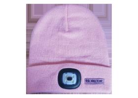 KING TONY 9TA56PA - GORRO CON LáMPARA FRONTAL LED INTEGRADA 'COLOR ROSA'