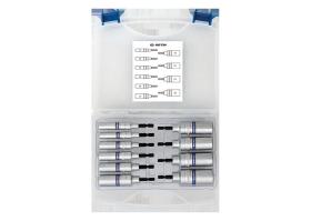 KING TONY 1010CMR - COFRE DE VASOS LARGOS PARA DESTORNILLADOR HEXAGONAL 1/4' -