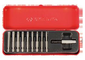 KING TONY 1010PQ01 - CAJA DE PUNTAS TORX 1/4' 11PIEZAS