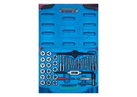 KING TONY 12939SQ1 - CAJA DE MACHOS DE ROSCAR E HILERAS EN PULGADAS- 39 PZAS