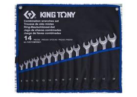 KING TONY 12D15MRN01 - ESTUCHE DE LLAVES COMBINADAS ULTRA LIGERAS - 14 PIEZAS