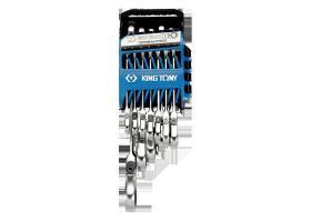 KING TONY 13012MRS01 - JUEGO DE LLAVES COMBINADAS CON CARRACA 8-22MM - 12 PZAS