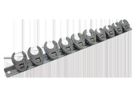 KING TONY 1E10MR - JUEGO DE 10 PUNTAS CROWFOOT BI-HEXAGONALES 10 A 19MM SOBRE R