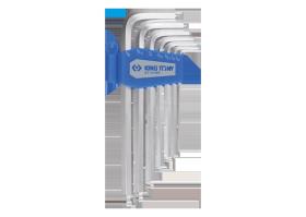 KING TONY 20107SR - JUEGO LLAVES ALLEN BALL POINT 3/32'-3/8' - 7 PZAS