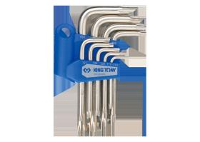 KING TONY 20309PR - JUEGO LLAVES TORX T10-T50 - 9 PZAS