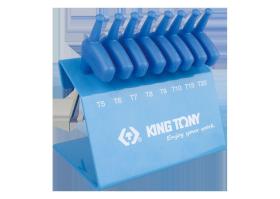 KING TONY 24308PR - JUEGO LLAVES ALLEN EN L  - 8 PIEZAS
