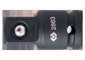 KING TONY 2863P - AUMENTADOR DE IMPACTO 1/4' X 3/8' CON BOLA