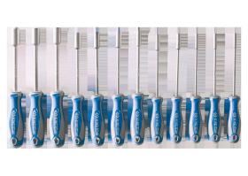KING TONY 30112MR - JUEGO DE DESTORNILLADORES CON MANGO 4-13MM - 12PZAS
