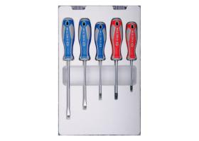 KING TONY 30115MR - JUEGO DESTORNILLADORES - 5 PZAS