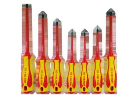 KING TONY 30618MR - JUEGO DE 7 DESTORNILLADORES ELECTRICISTA 1000V 30617MR + 6CB