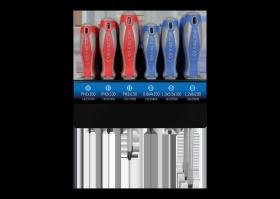 KING TONY 31418MR - EXPOSITOR DESTORNILLADORES PHILLIPS Y RANURADOS - 18PZAS
