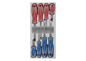 KING TONY 33108MR - JUEGO DESTORNILLADORES - 8 PZAS