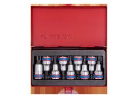 KING TONY 4109PR - COFRE DE VASOS 1/2' CON PUNTASTORX - 9PZAS