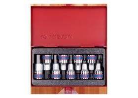 KING TONY 4110PR - COFRE DE VASOS 1/2' CON PUNTAS ALLEN - 9PZAS