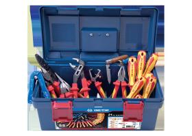 KING TONY 41521ELECT - CAJA DE HERRAMIENTAS 21 PIEZAS ELECTRICIDAD