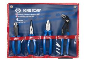 KING TONY 42124GP04 - ESTUCHE DE ALICATES - 4 PIEZAS