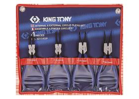 KING TONY 42134GP - ESTUCHE ALICATES CIRCLIPS SERIE 67 - 4PZAS