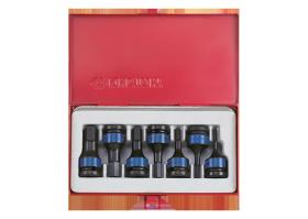 KING TONY 4407MP - COFRE VASOS DE IMPACTO 1/2' - 7PZAS