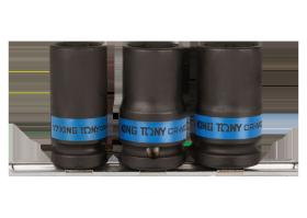 KING TONY 4423MP - JUEGO DE VASOS 1/2' ESPECIALES JANTA ALU 3 PZAS