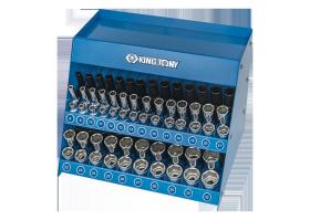 KING TONY 4596MR - EXPOSITOR DE VASOS 1/2' COMPLETO - 96 PIEZAS