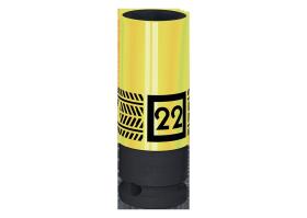 KING TONY 494522M - VASO LARGO DE IMPACTO 1/2' 22MM LLANTA ALUM