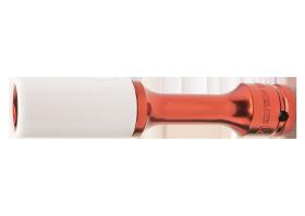 KING TONY 495521MX - VASO LARGO DE IMPACTO 1/2' 21MM LLANTA ALUM EXTRA LARGO L:1