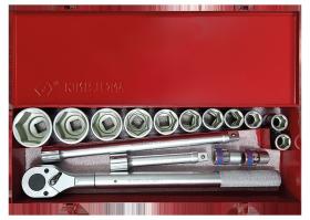 KING TONY 6317MR - COFRE VASOS 3/4' 17-55MM - 17PZAS