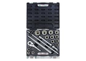 KING TONY 6318MR10 - COFRE DE VASOS Y ACCESORIOS 3/4' - 17 PIEZAS