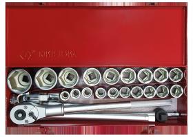 KING TONY 6325MR01 - COFRE VASOS 3/4' - 25 PIEZAS