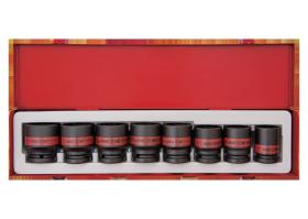 KING TONY 6409SP - COFRE VASOS DE IMPACTO 3/4' PULGADA - 8PZAS