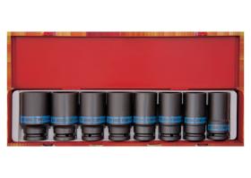 KING TONY 6410MP - COFRE VASOS LARGOS DE IMPACTO 3/4' - 8PZAS