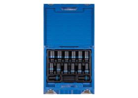 KING TONY 6414MP - COFRE VASOS DE IMPACTO 3/4' HEXAGONAL - 14 PIEZAS
