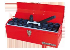 KING TONY 6420MP01 - COFRE VASOS DE IMPACTO 3/4' 19-42MM - 20PZAS