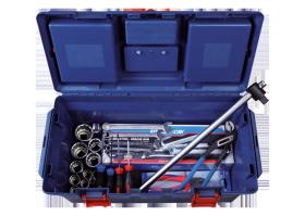 KING TONY 72026SR - CAJA DE HERRAMIENTAS EN PULGADAS - 27 PIEZAS