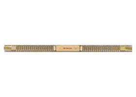 KING TONY 75RF09M - LIMAS DOBLES PARA ROSCAS MéTRICAS ISO 0,8 /1 /1,25 /1,5 /1,7