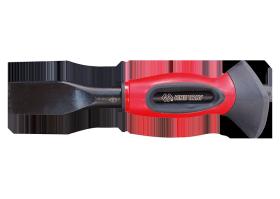 KING TONY 7622509BI - BURIL ACERO BRUñIDO CON MANGO BIMATERIAL L:225MM 25MM