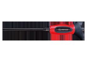 KING TONY 7661229 - BOTADOR ENFUNDADO DE ACERO 290X12MM CON MANGO BIMATERIAL