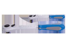 KING TONY 7773GS - JUEGO 2 CARRACAS 1/4'+1/2' 90 DIENTES 'PUSH BUTTON'