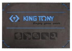 KING TONY 8500011 - ENCIMERA DE ESPUMA PARA CARRO CON LOGOTIPO KING TONY