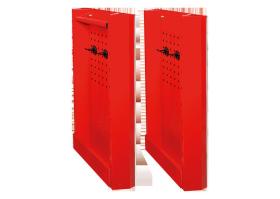 KING TONY 87430A - SOPORTE LATERAL PERFORADO PARA CARRO - 5 PIEZAS