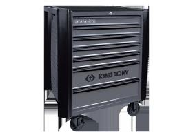 KING TONY 876347BG - CARRO 7 CAJONES SERIE BUMPER - GRIS