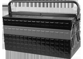 KING TONY 87A05A0KG - CAJA DE HERRAMIENTAS 470X220X260MM - GRIS Y NEGRO